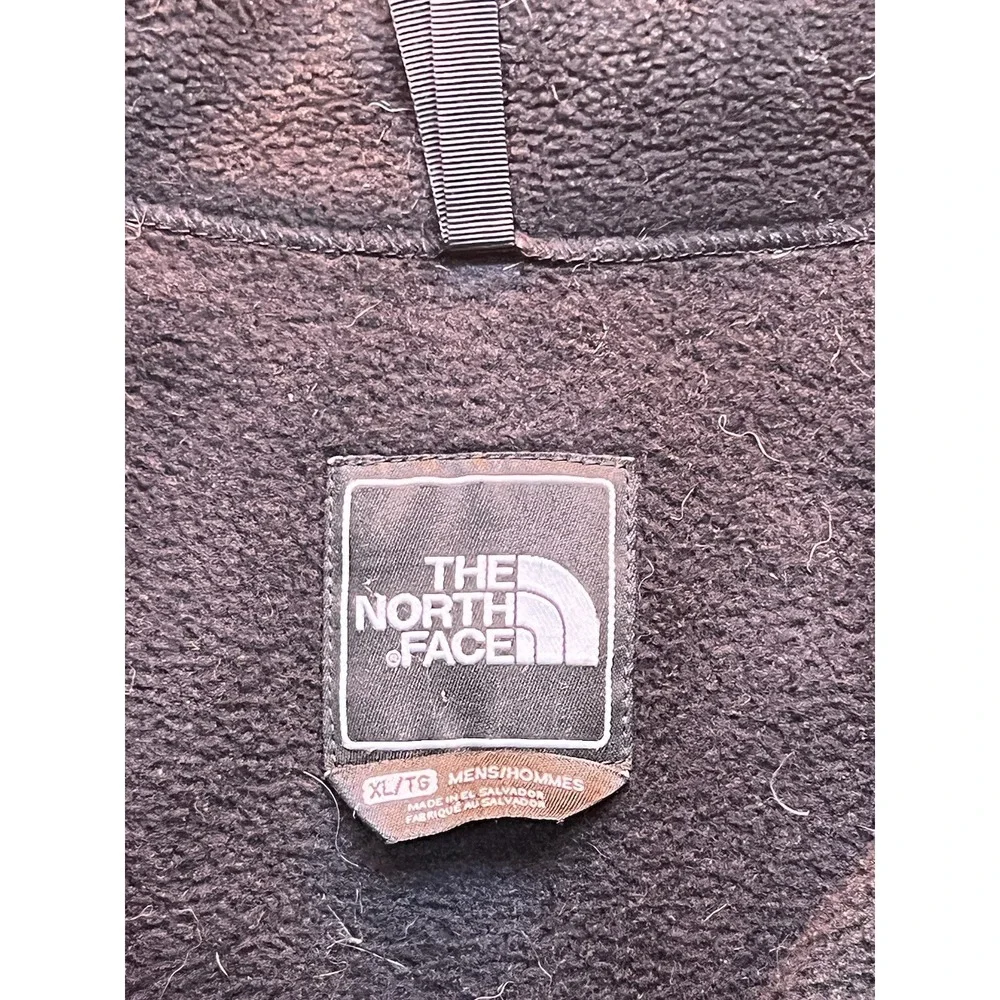 The North Face Jacket Men XL Black Denali Zip Fleece Outdoors Embroidered Summit